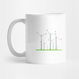 Wind Turbines - fantastic power Mug